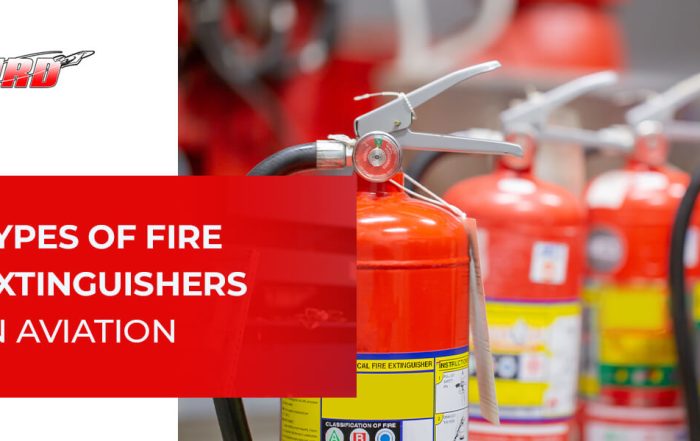 Types of Fire Extinguishers in Aviation